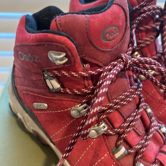 Oboz Hiking Trail Suede Leather Waterproof Boots, Size 7 - Picture 4 of 7